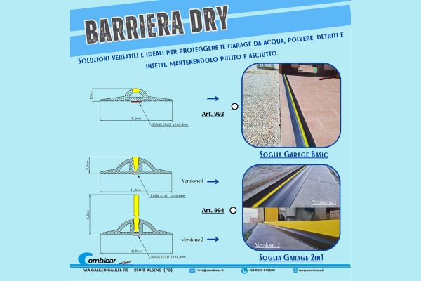 Barriera Dry – La protezione definitiva per la soglia del tuo garage